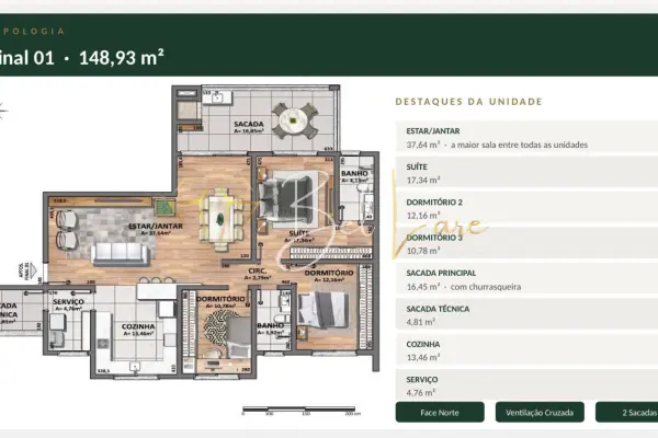 Imagem secundária do Residencial Monte Mônaco